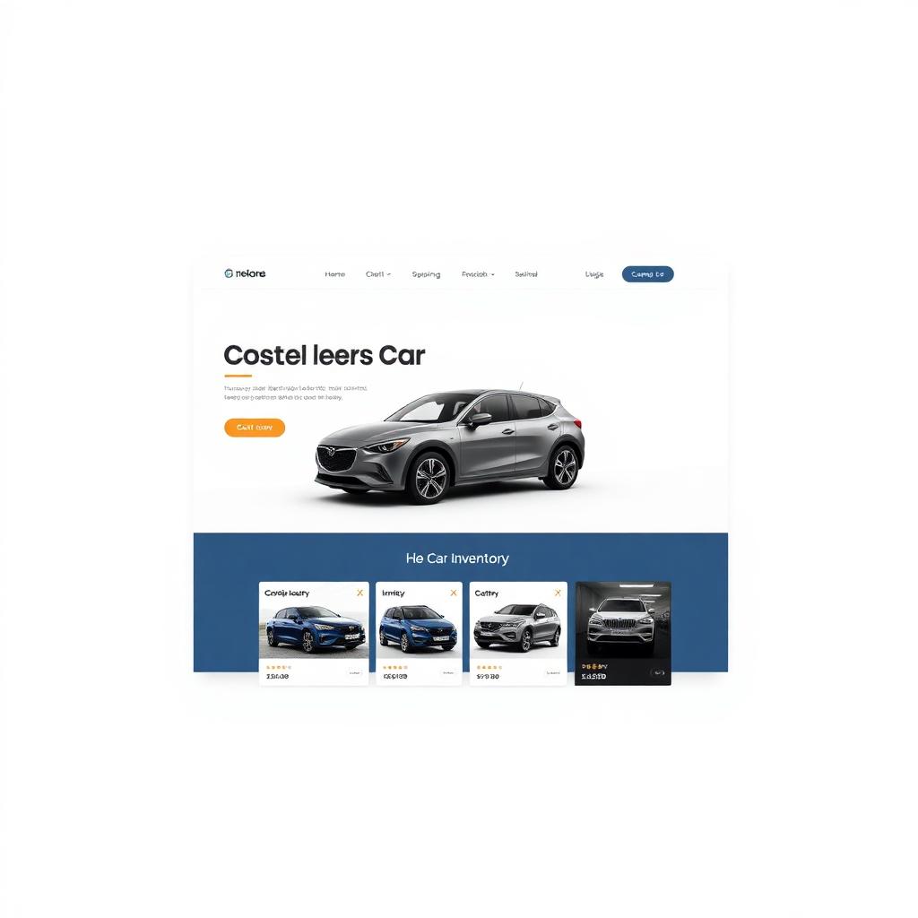 Ridgeline Auto Sales website mockup